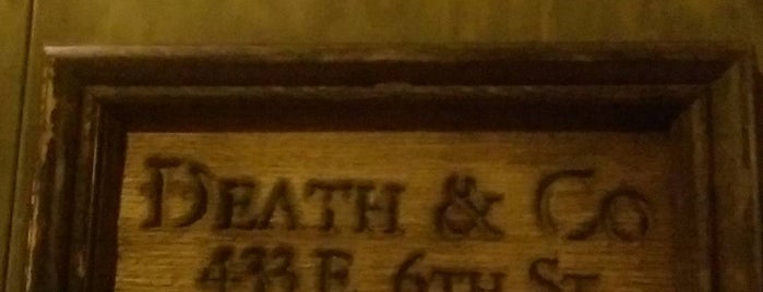 Death & Co. is one of Best Bars in New York.