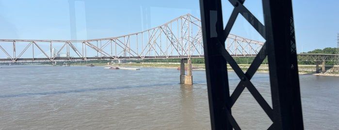 Eads Bridge is one of St. Louis.