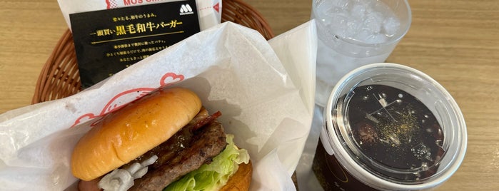 モスバーガー is one of コンセント付きの店.