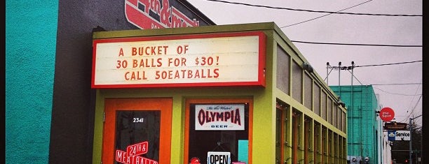 24th & Meatballs is one of Portlandia Sept 2014.
