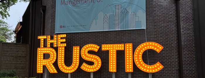 The Rustic is one of Houston Tx.