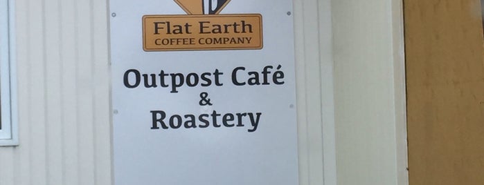 Flat Earth Coffee is one of สถานที่ที่ Kyo ถูกใจ.