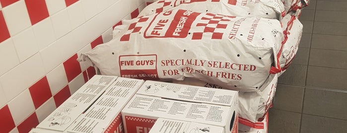Five Guys is one of St Andrews.