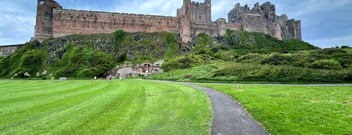 Bamburgh Castle is one of Ireland-UK.