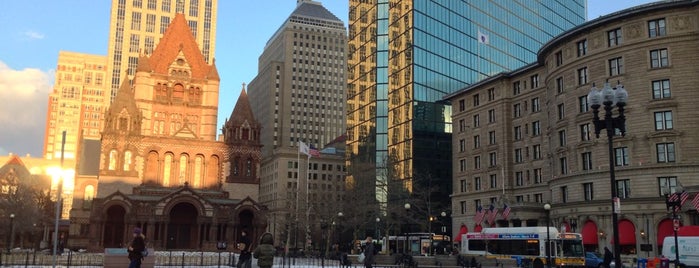 Copley Square is one of Boston.