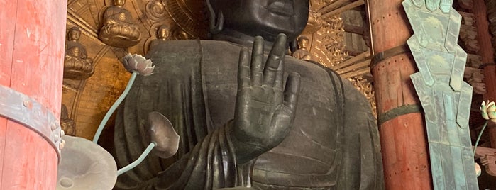東大寺盧舎那仏像 (奈良の大仏) is one of Nara.