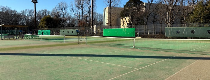 テニスコート is one of 東京都内のテニスコート (Tennis Courts in Tokyo).