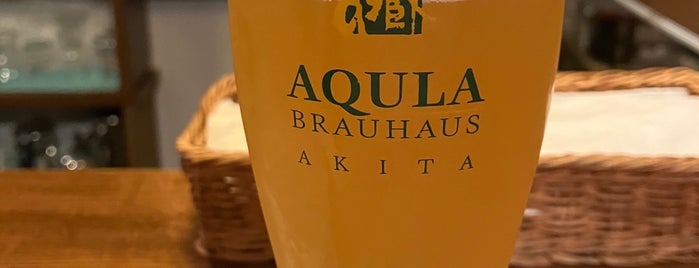 Bier Kaffee AQULA is one of 🍺屋さん.