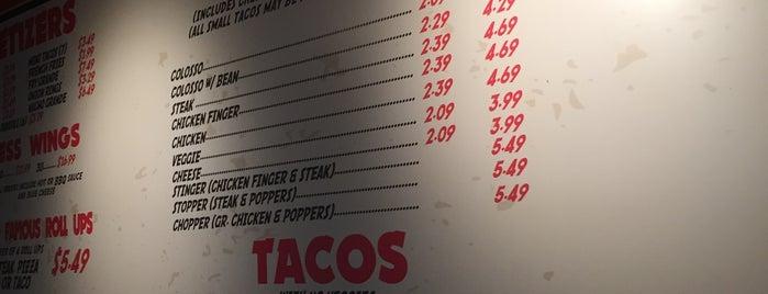 Colosso Taco & Subs is one of Niagara.