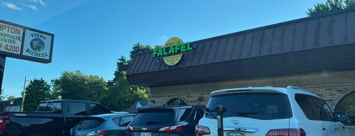 house of falafel is one of motown suburbia.
