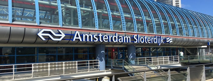 Station Amsterdam Sloterdijk is one of First time Amsterdam.