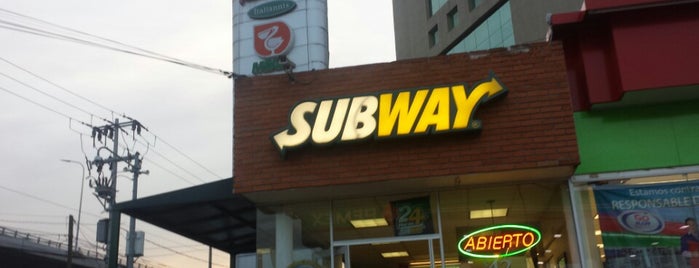 Subway is one of Lugares favoritos de Sergio.