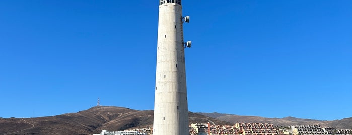 Faro de Punta del Morro Jable is one of Fuerteventura, Spain.