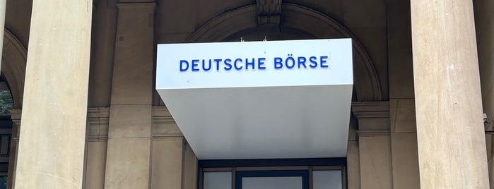 Börse Frankfurt is one of Orte, die Tomek gefallen.