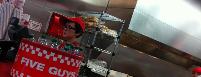 Five Guys is one of Vancouver - Eat.