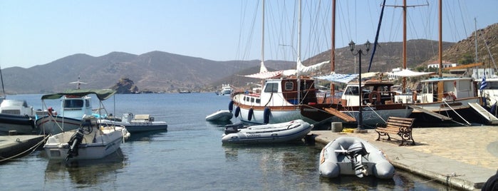 Grikos beach is one of 3 days on Patmos Island.