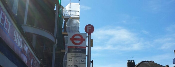 king street bus stop f is one of London Bus Stops.