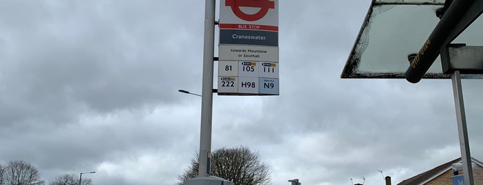 Craneswater Bus Stop CB is one of London Bus Stops.