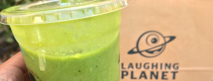 Laughing Planet Café is one of Raw Food Restaurants in Reno, NV.