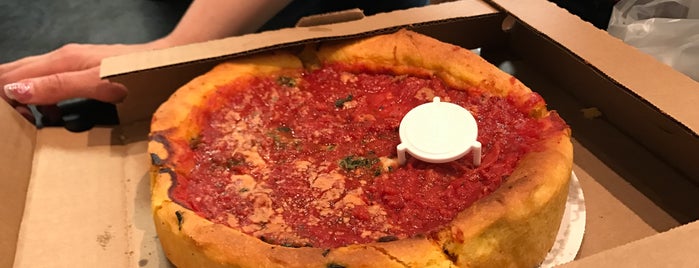 Gino's East is one of chicago - happy places.
