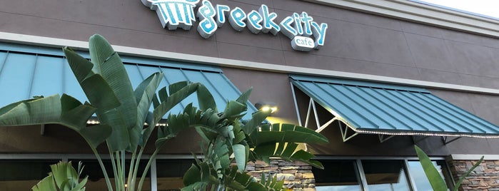 Greek City Cafe is one of Places with great food.