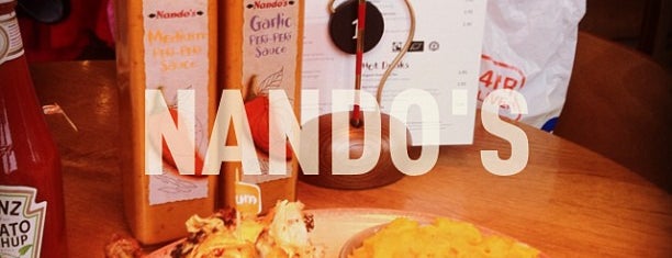 Nando's is one of Locais curtidos por Mariam.