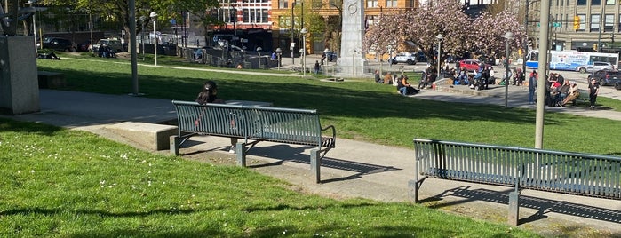 Victory Square is one of Must-visit Great Outdoors in Vancouver.