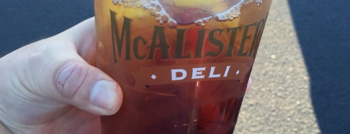 McAlisters Deli is one of Slacker's 4 lunch.