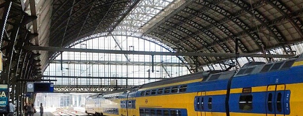Amsterdam Central Railway Station is one of amsterdam str.