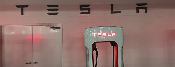 Tesla Supercharger is one of Tesla Supercharger.
