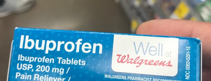 Walgreens is one of stores I shop.