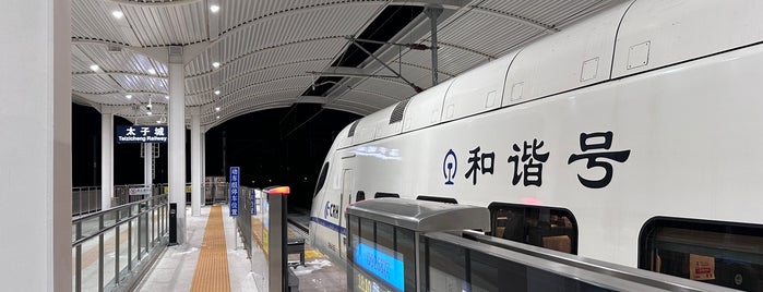 Taizicheng Railway Station is one of Train Station Visited.