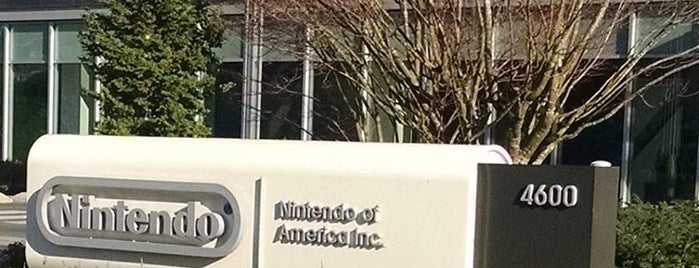 Nintendo of America Inc. is one of Gespeicherte Orte von Shirley.
