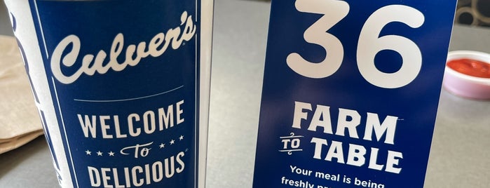 Culver's is one of Arianna #1.