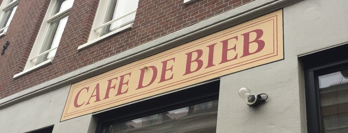 Cafe de Bieb is one of สถานที่ที่บันทึกไว้ของ Aleah.