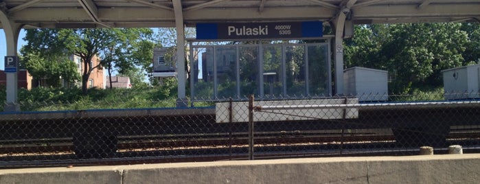 CTA - Pulaski (Blue) is one of The 7 Best Places for Train Stations in Chicago.
