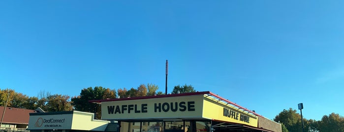 Waffle House is one of *right here right now".