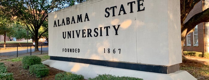 Alabama State University is one of college campuses visited.