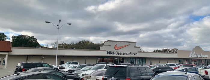 Nike Factory Store is one of Places to try.
