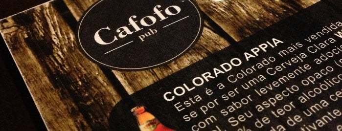 Cafofo Pub is one of RJ.