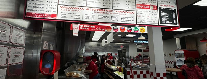 Five Guys is one of Indian Summer.