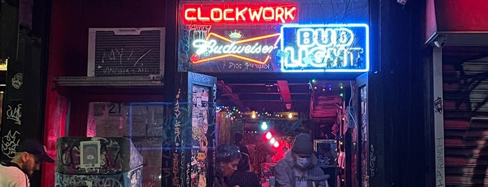 Clockwork Bar is one of East Village / LES Bar Crawl.