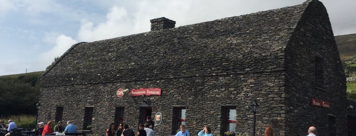The Stonehouse Cafe is one of Irish road trip ideas.
