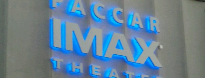 PACCAR IMAX Theater is one of tim'in Beğendiği Mekanlar.