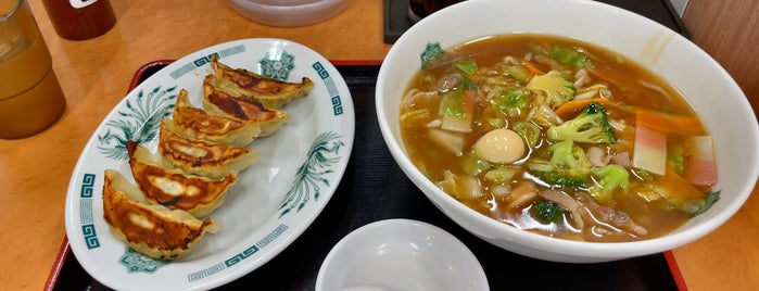 日高屋 is one of 行ったことあるラーメン屋.