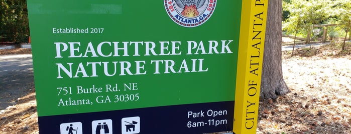 Peachtree Park Nature Trail is one of Locais curtidos por Chester.
