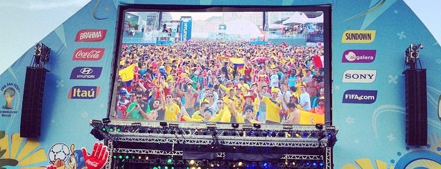 FIFA Fan Fest is one of Brazil 2014.