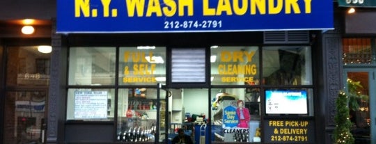 N.Y. Wash Laundry is one of Tempat yang Disukai Karen.