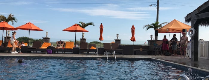 Tiki Ten35 Bar at Ocean Club Hotel Pool is one of Cape May, NJ.
