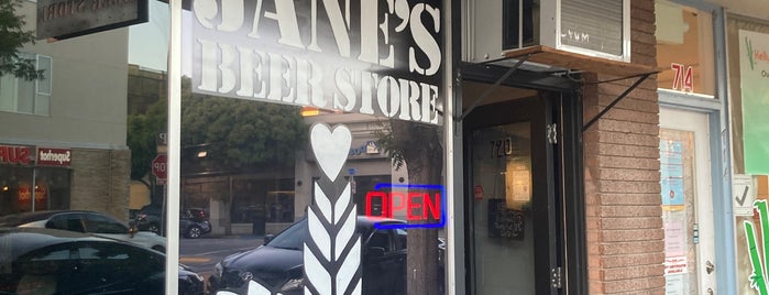 Jane's Beer Store is one of Bars to go to.